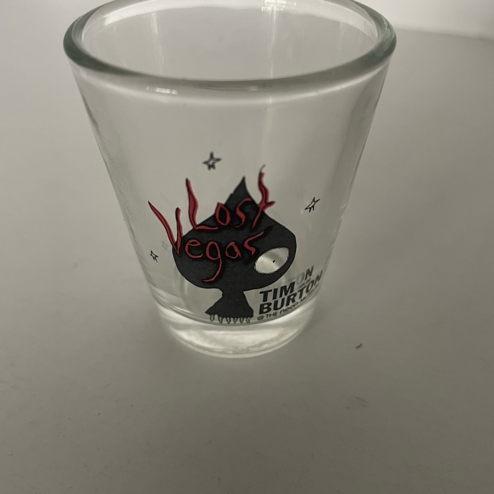 NEON MUSEUM TIM BURTON LAS VEGAS SHOT GLASS